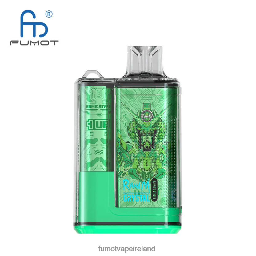 Fumot Crystal 20ML 12000 Disposable Vape Box (1 Piece) T6F626278 | Fumot Price Red Apple ice